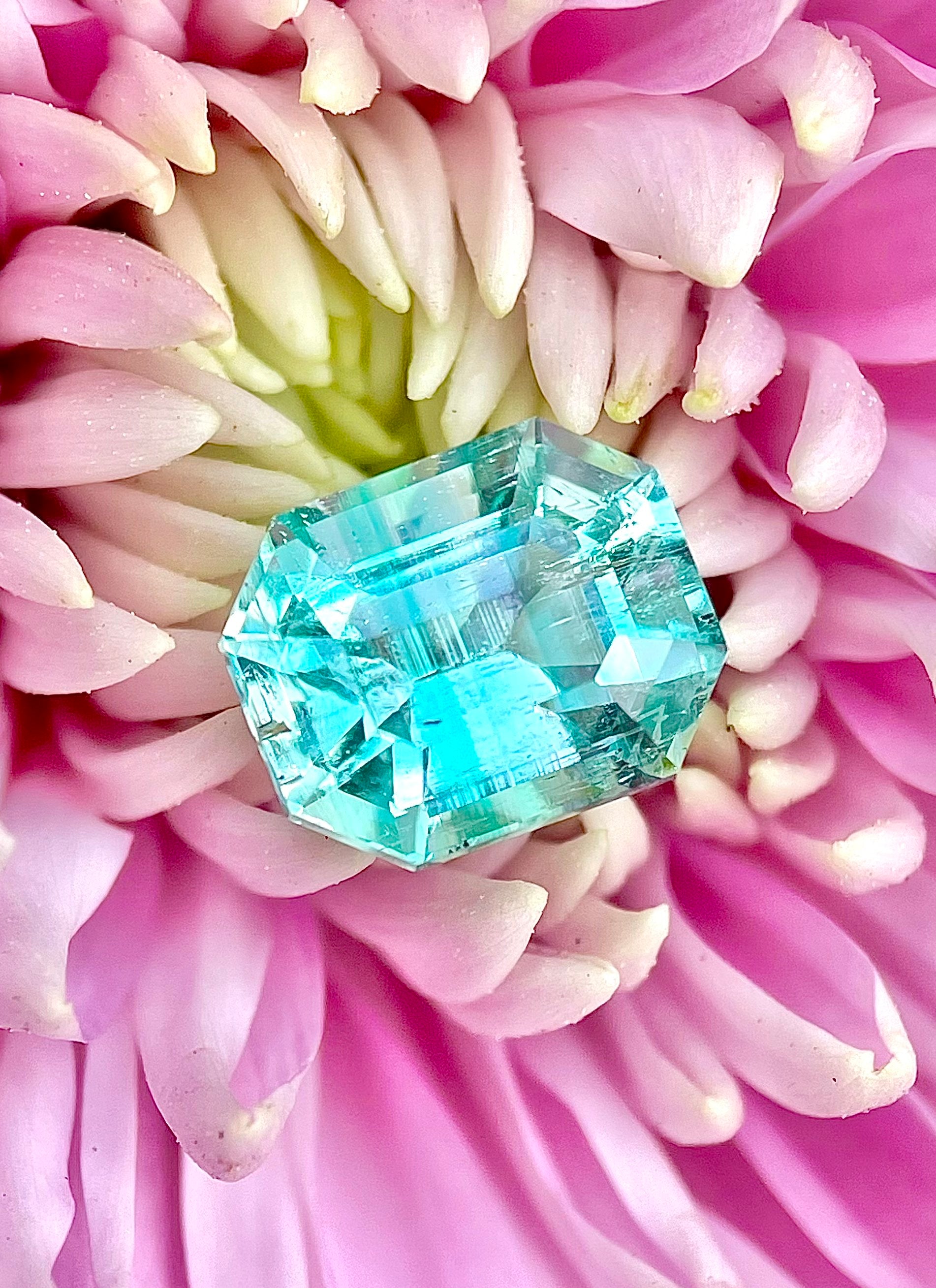 Natural emerald gemstone — lush green hue with jardin inclusions and organic beauty.