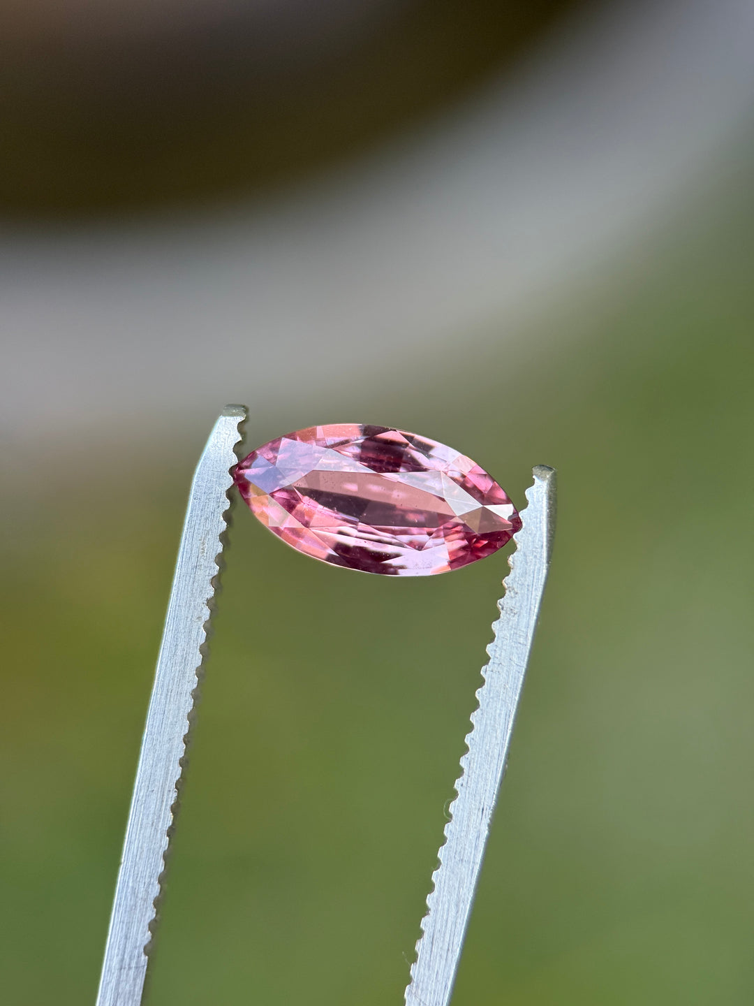 2.00CT Sapphire: Vibrant Sunset Orange Pink Padparadscha Marquise Mixed Cut