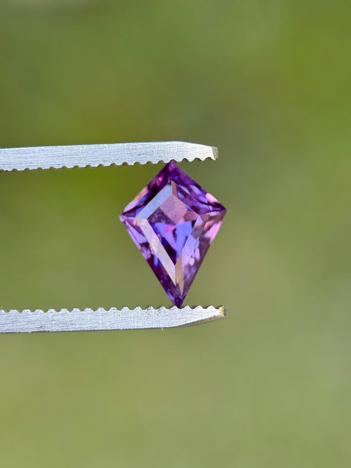 1.60CT Sapphire: Vivid Purple Precision Kite Mix Cut