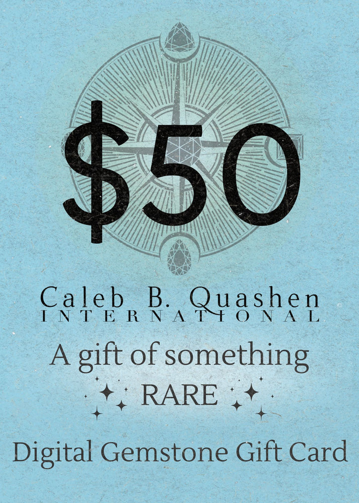 A Gift of Something Rare | Digital Gemstone Gift Card