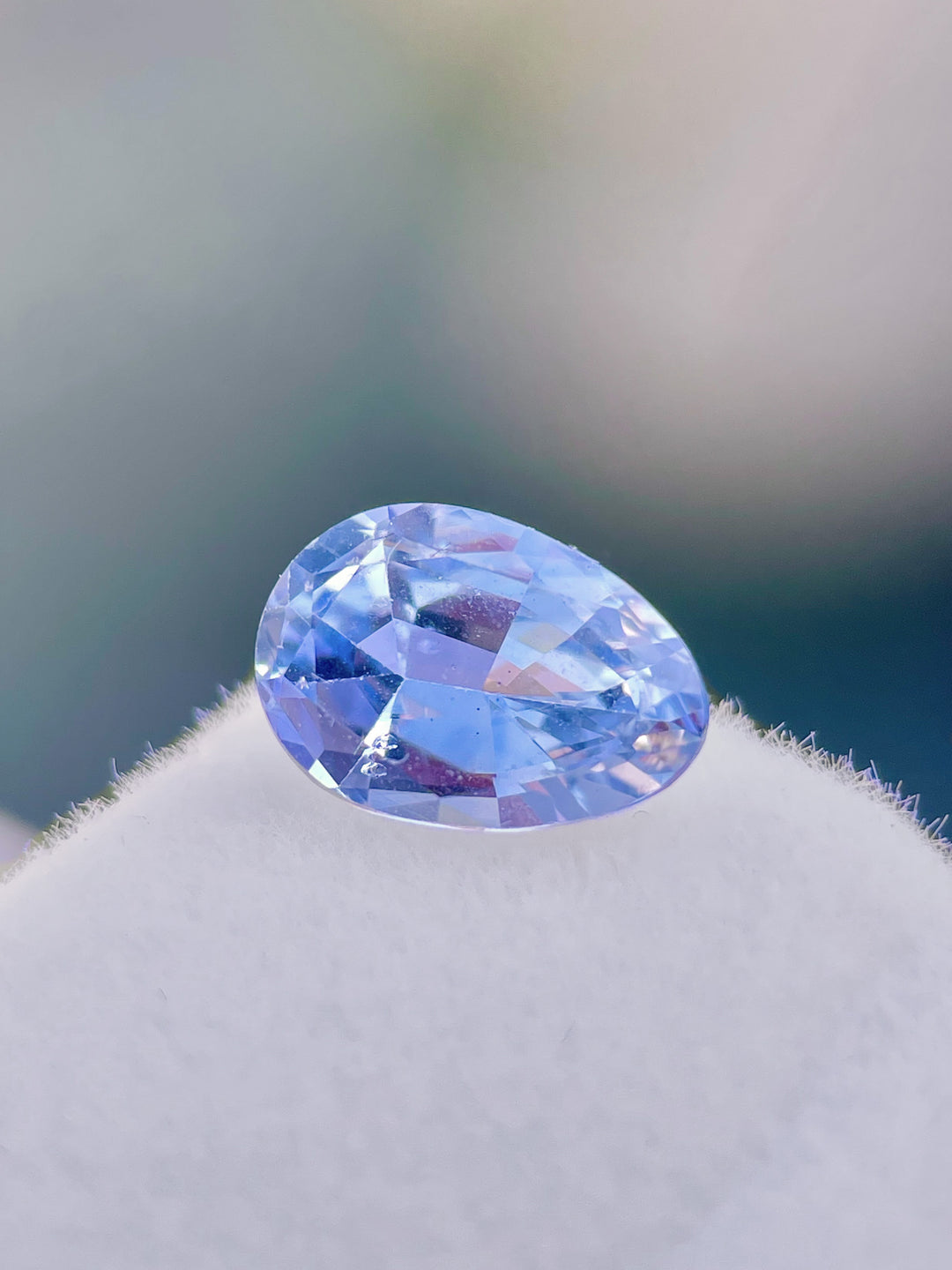 1.74CT Sapphire: Ceylon and Denim Blue Custom Poval Cut