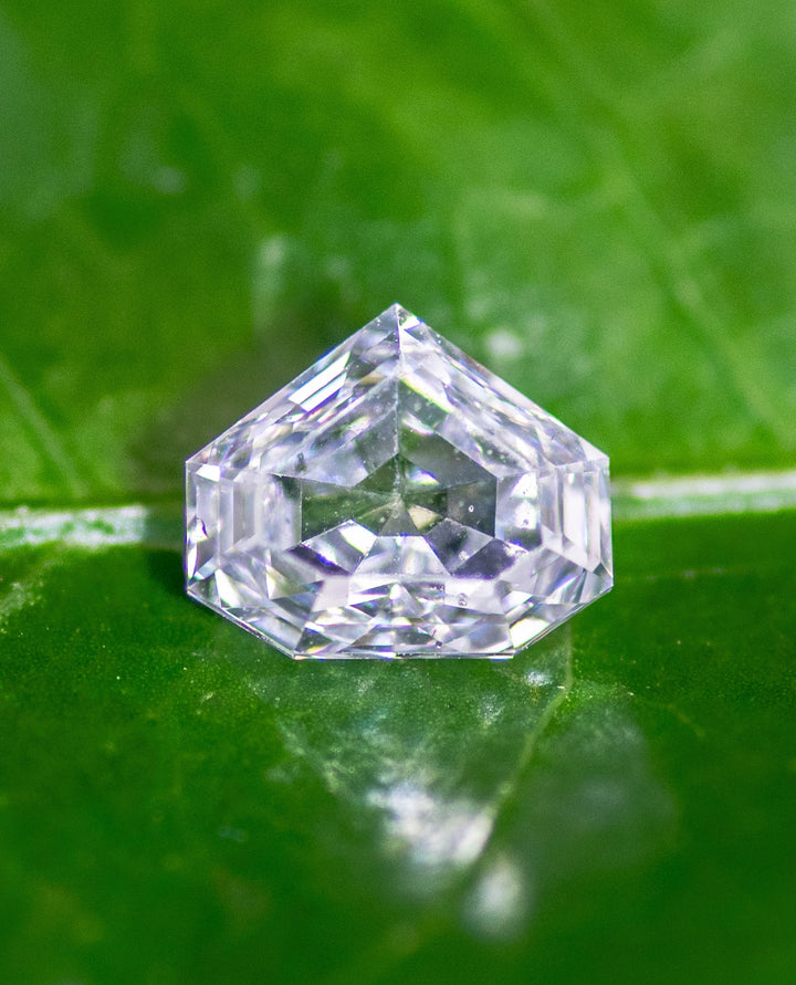 1.00CT Diamond: E S1 Shield Step Cut