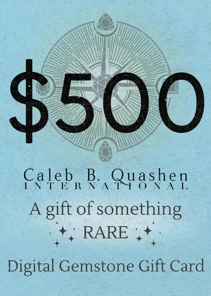 A Gift of Something Rare | Digital Gemstone Gift Card
