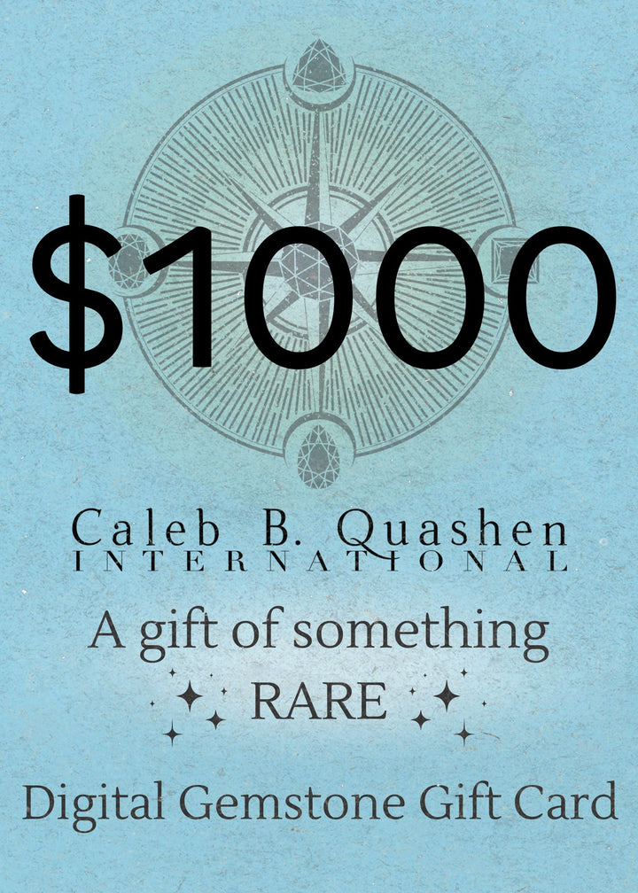 A Gift of Something Rare | Digital Gemstone Gift Card