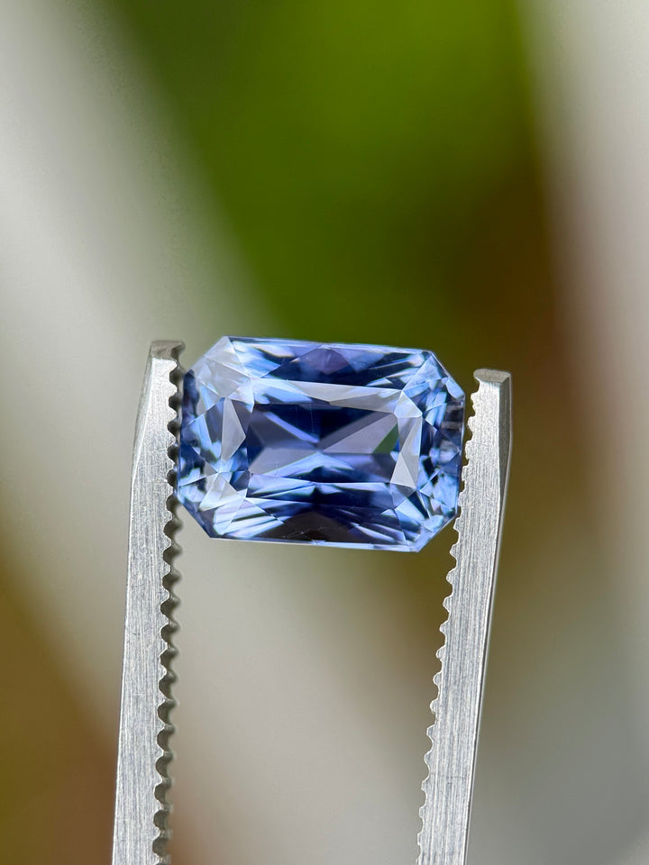 3.16CT Sapphire: Cornflower Blue Precision Custom Radiant Cut