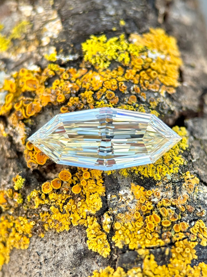 1.53CT Diamond: M Internally Flawless (IF) Antique Style Marquise Step Cut