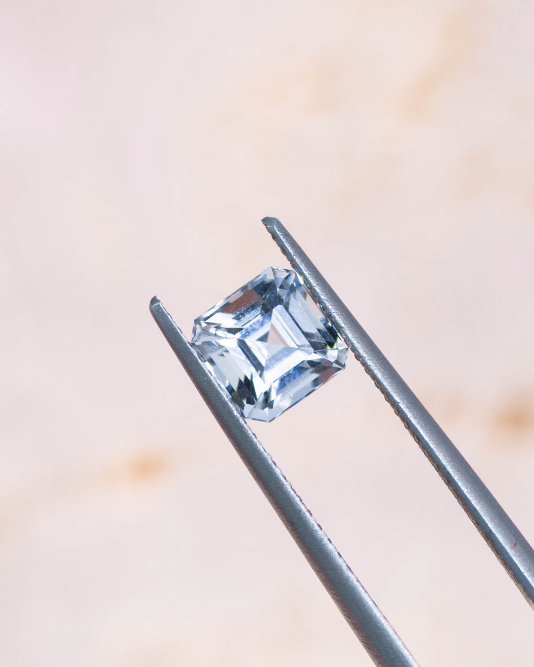 1.07CT Aquamarine: Blue Asscher Cut