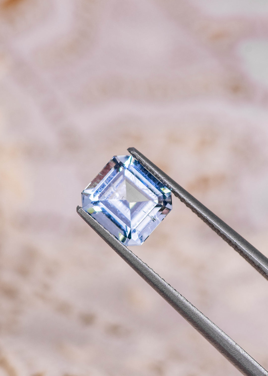 1.90CT Aquamarine: Blue Asscher Cut