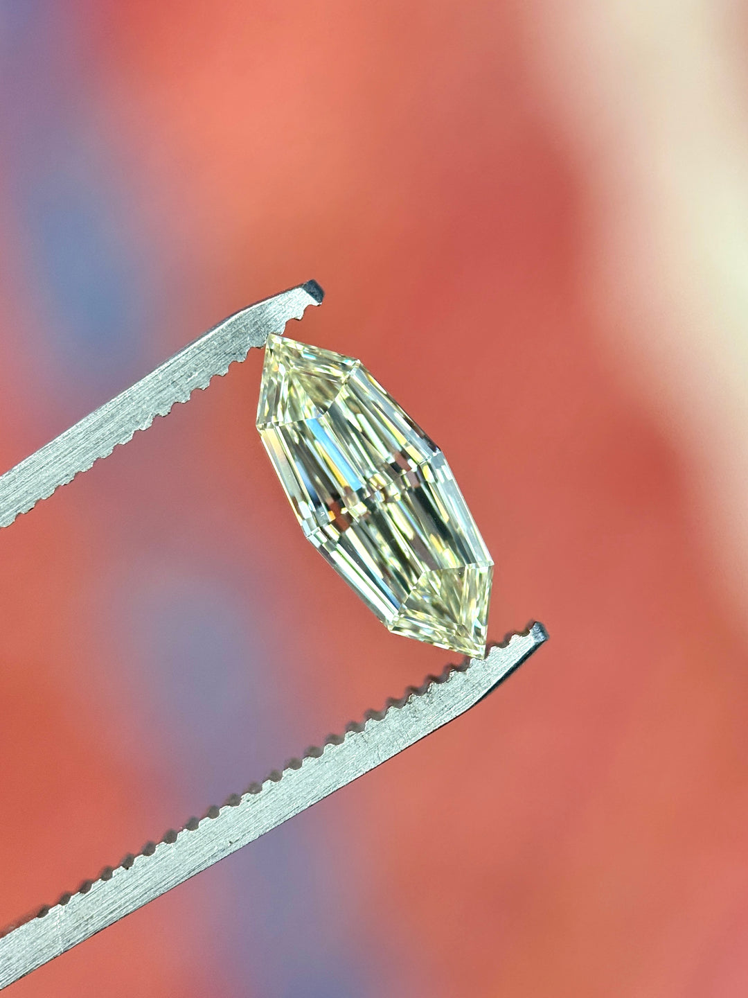 1.53CT Diamond: M Internally Flawless (IF) Antique Style Marquise Step Cut