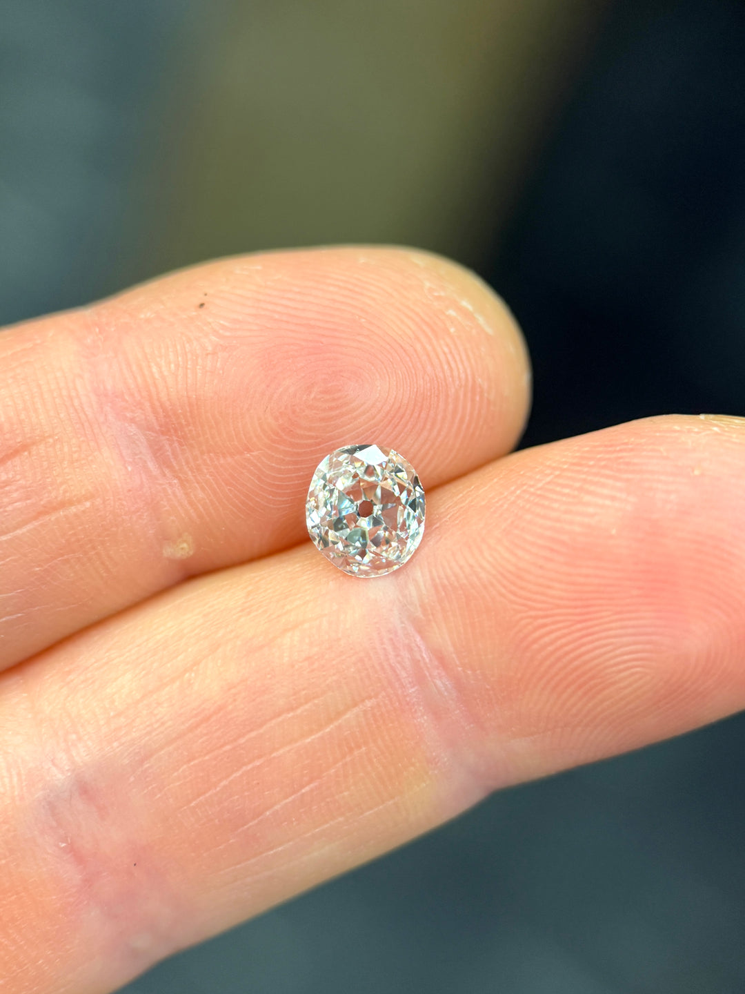1.01 Diamond: G Color VS1 Genuine Antique Old European Cut
