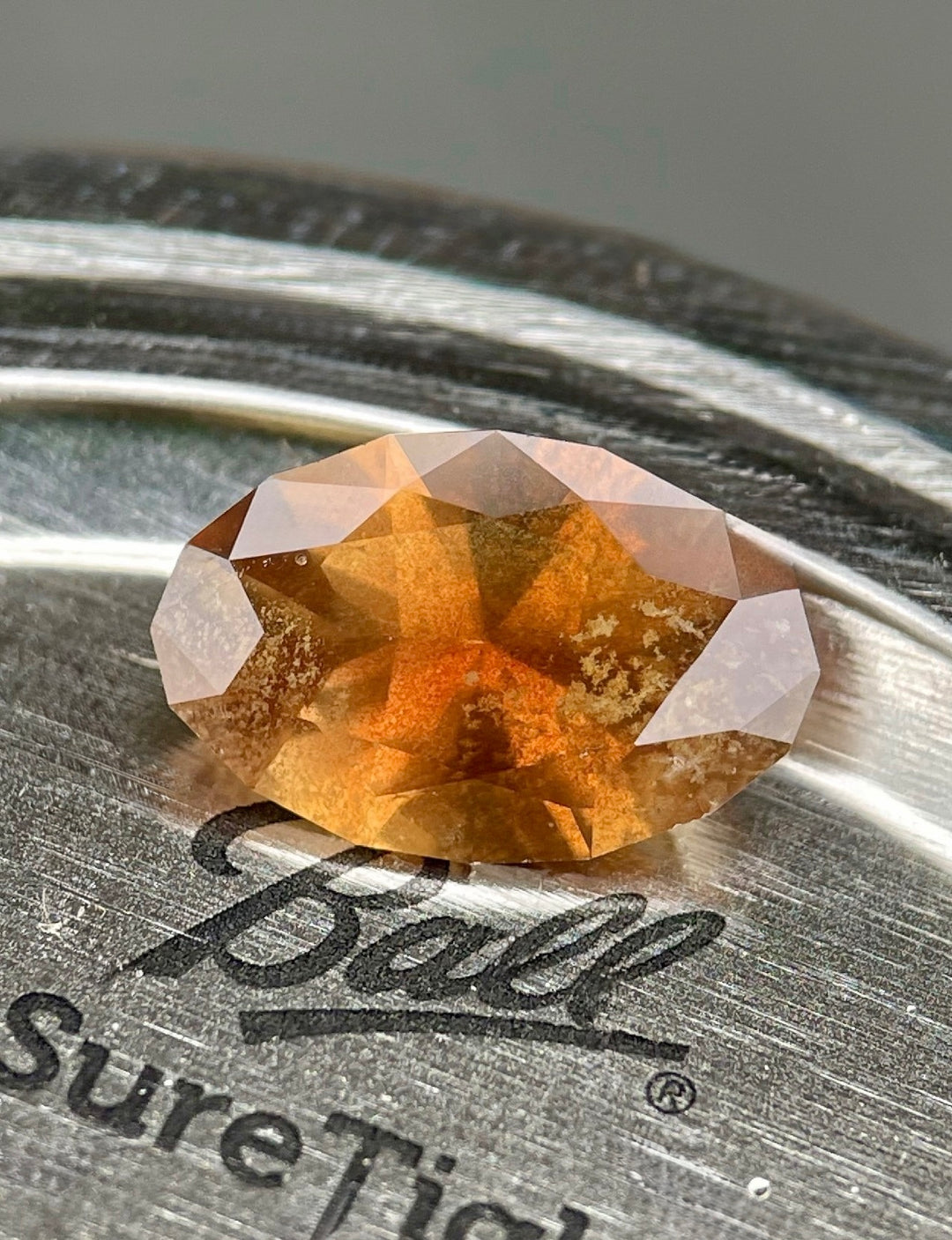 3.45CT Sapphire: Greenish Golden Yellow Brown Orange Color Shift Custom Elongated Oval