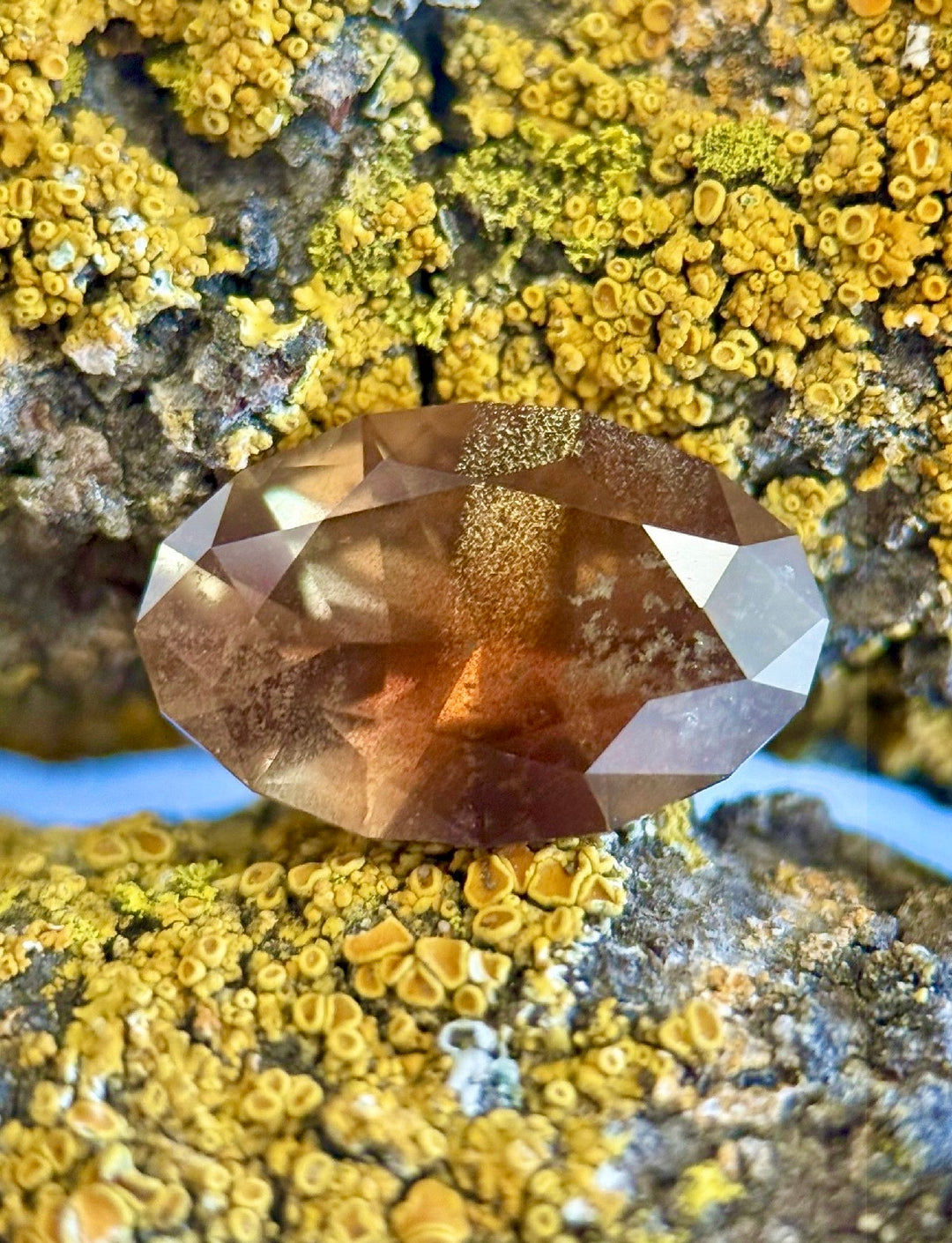 3.45CT Sapphire: Greenish Golden Yellow Brown Orange Color Shift Custom Elongated Oval