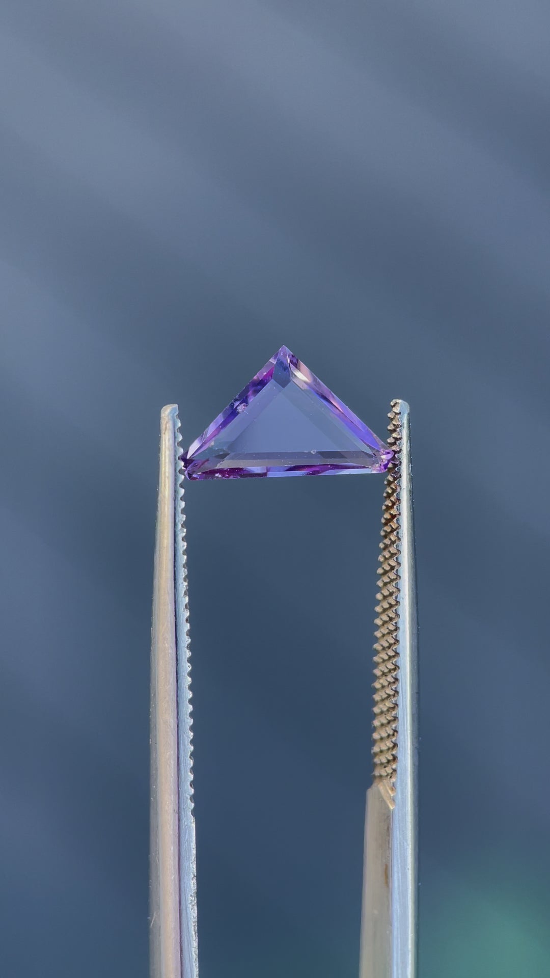Natural Pink and Lavender Spinel - 1.02 Carat Modified Trillion Portrait Cut from Sri Lanka