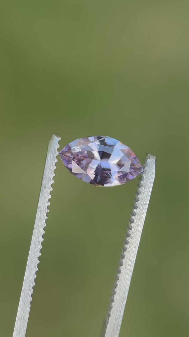 2.09CT Sapphire: Lilac Purple Marquise Cut