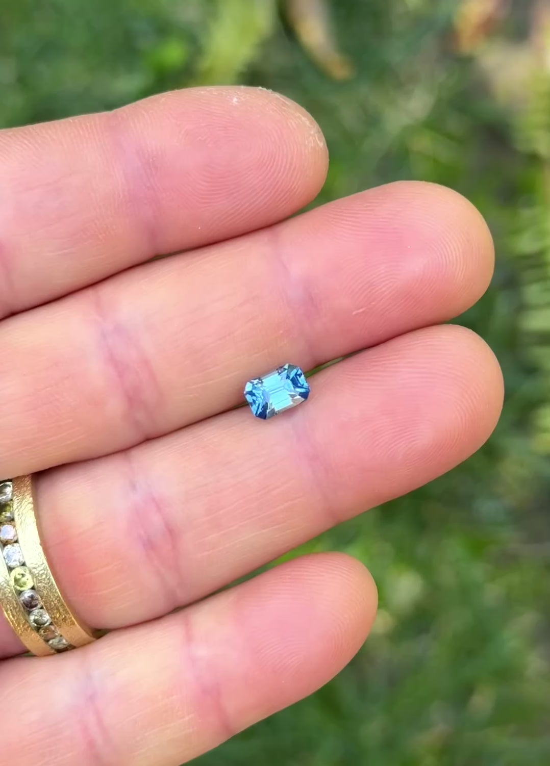 1.69CT Sapphire: Vibrant Sky Blue Precision Emerald Cut