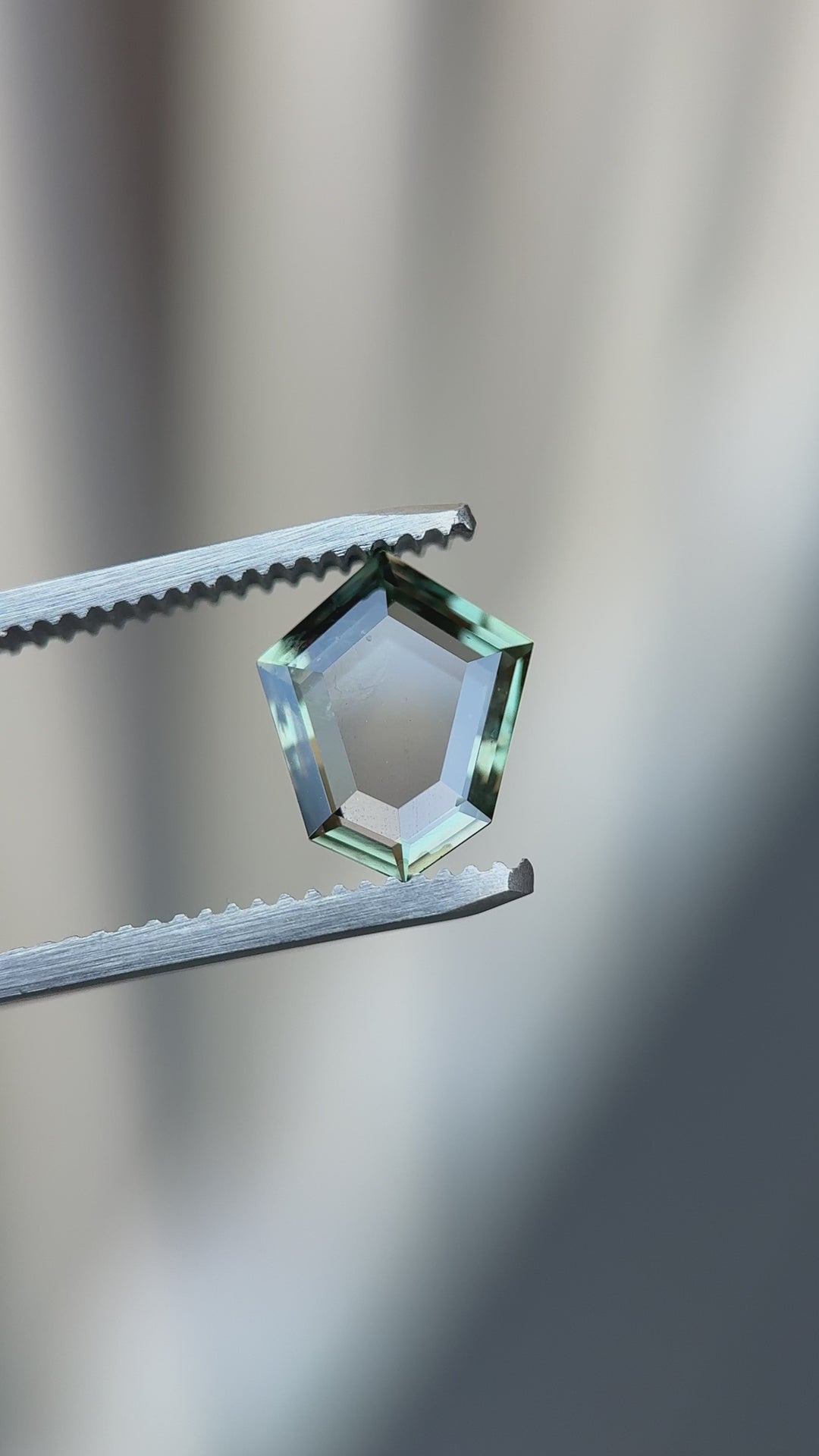 2.50CT Sapphire: Color Change Custom Shield Portrait Cut