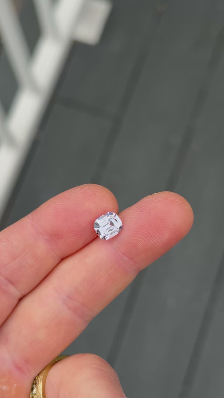 2.07 Carat Lilac Pink Sapphire | Untreated Madagascar tweezer video