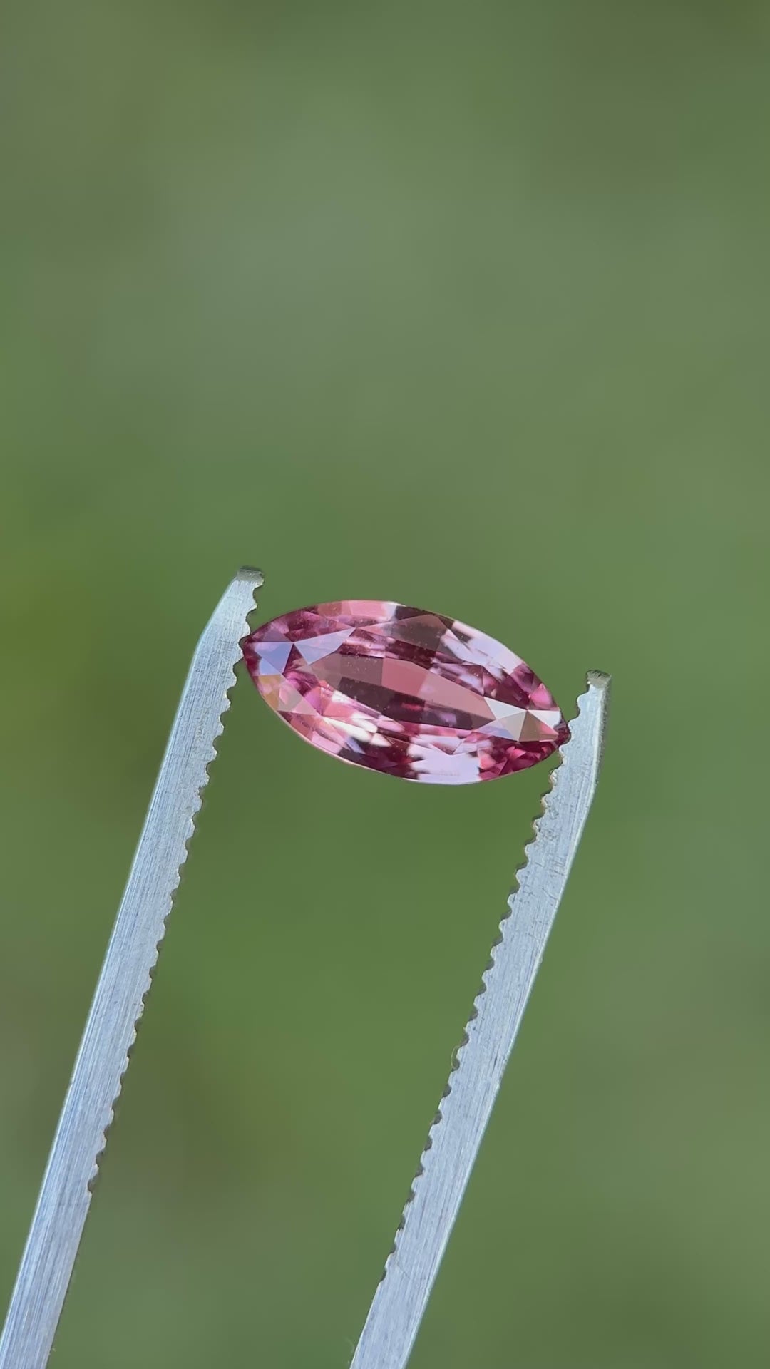 2.00CT Sapphire: Vibrant Sunset Orange Pink Padparadscha Marquise Mixed Cut