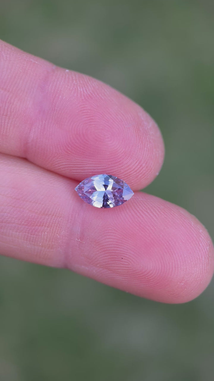 2.09CT Sapphire: Lilac Purple Marquise Cut