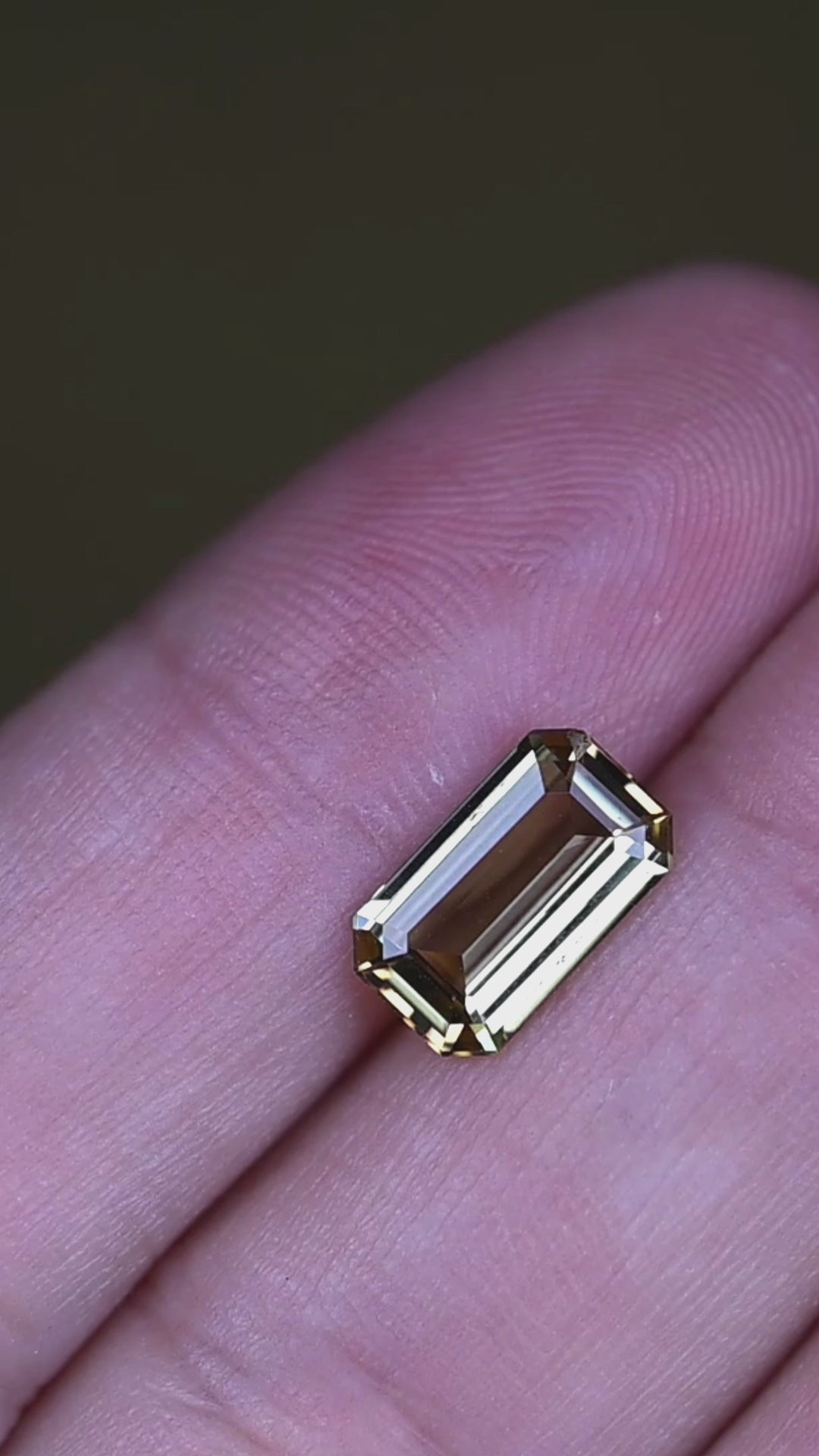 Experience the elegant reflections and rare natural color of this untreated Merelani tanzanite as its precision cut showcases exceptional clarity and architectural symmetry.