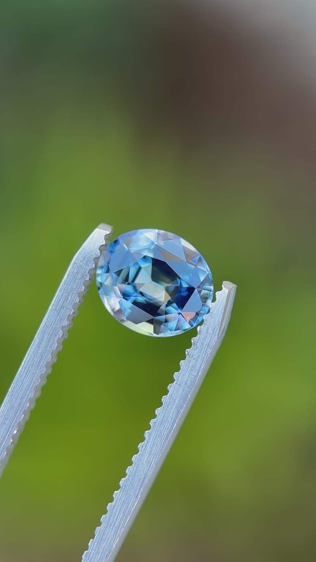 2.05CT Sapphire: Yellow Blue Parti Precision Oval Mixed Cut