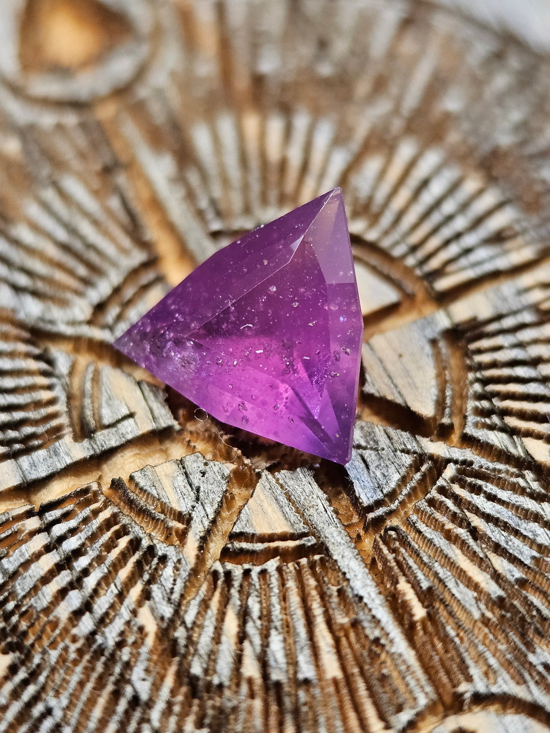 Behold the breathtaking beauty of 'Raspberry Radiance,' a 1.65-carat No Heat Sapphire sourced from the mystical Umba River in Tanzania. 🌟 This exquisite gem, with its custom modified trillion cut, boasts a captivating raspberry red hue that exudes warmth and sophistication. Elevate your jewelry collection with this timeless piece of natural elegance. 💎 #RaspberryRadiance #SapphireJewelry #TanzaniaGem #GemstoneLove